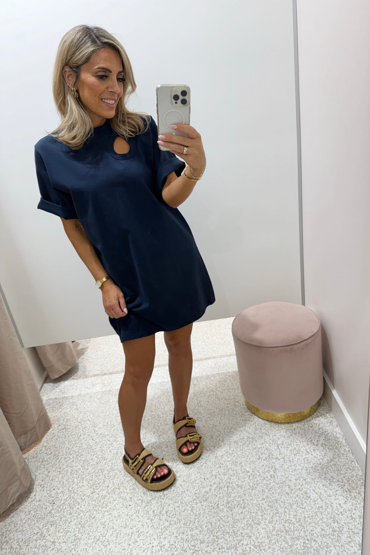 C&M Camilla & Marc Pablo Tee Dress | Navy