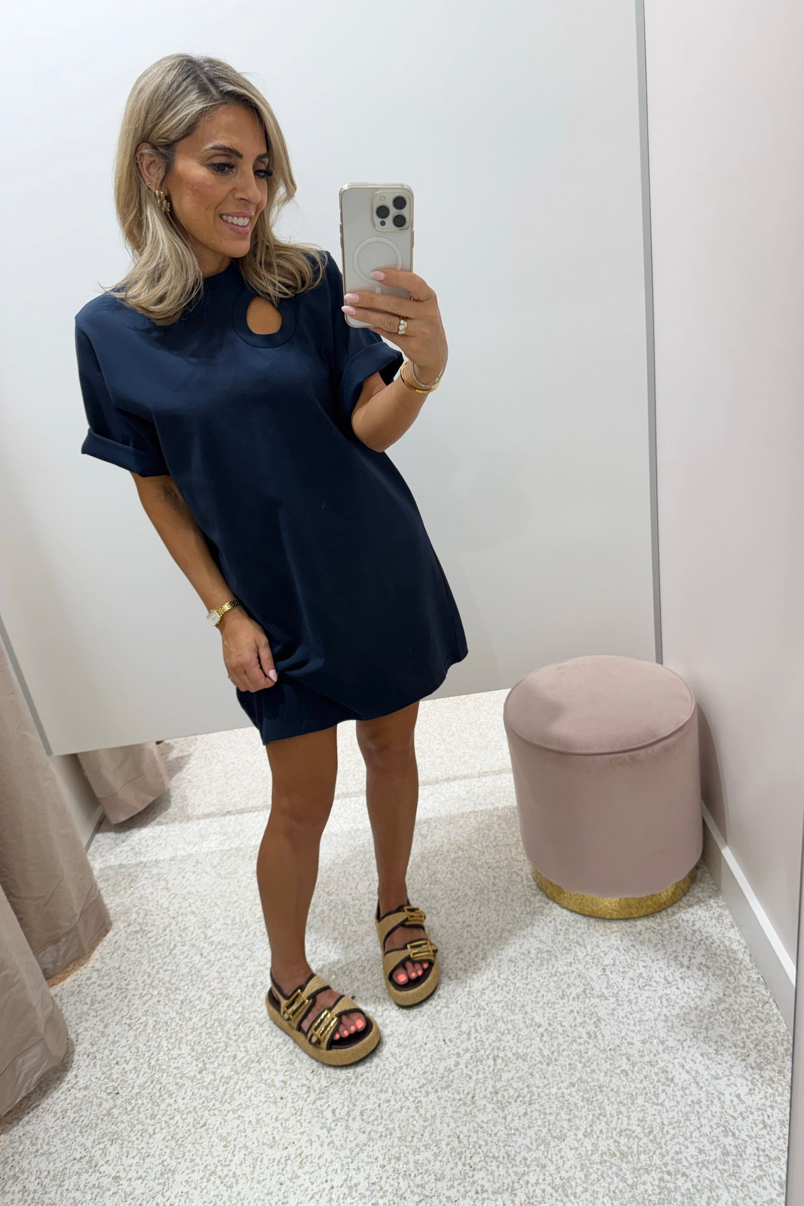 C&M Camilla & Marc Pablo Tee Dress | Navy