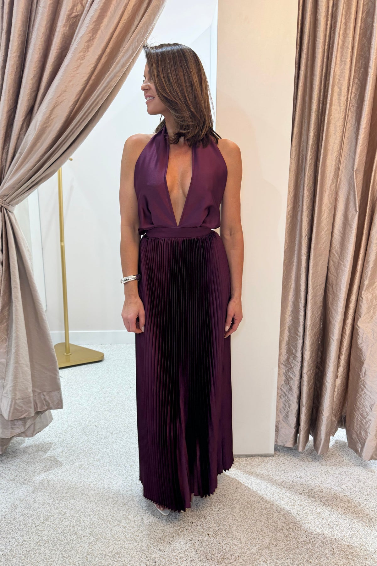 L'idee Romance Dress | Wine