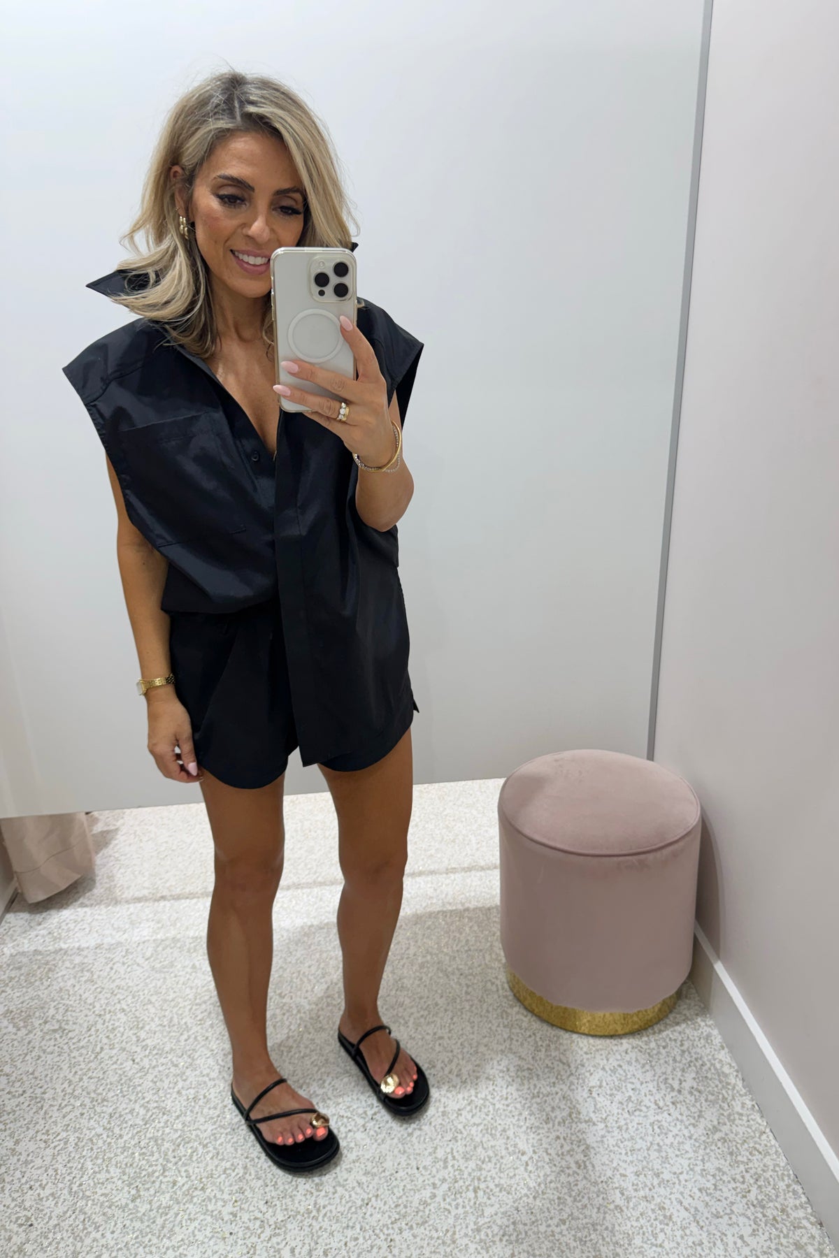 C&M Camilla & Marc Milo Sleeveless Shirt | Black