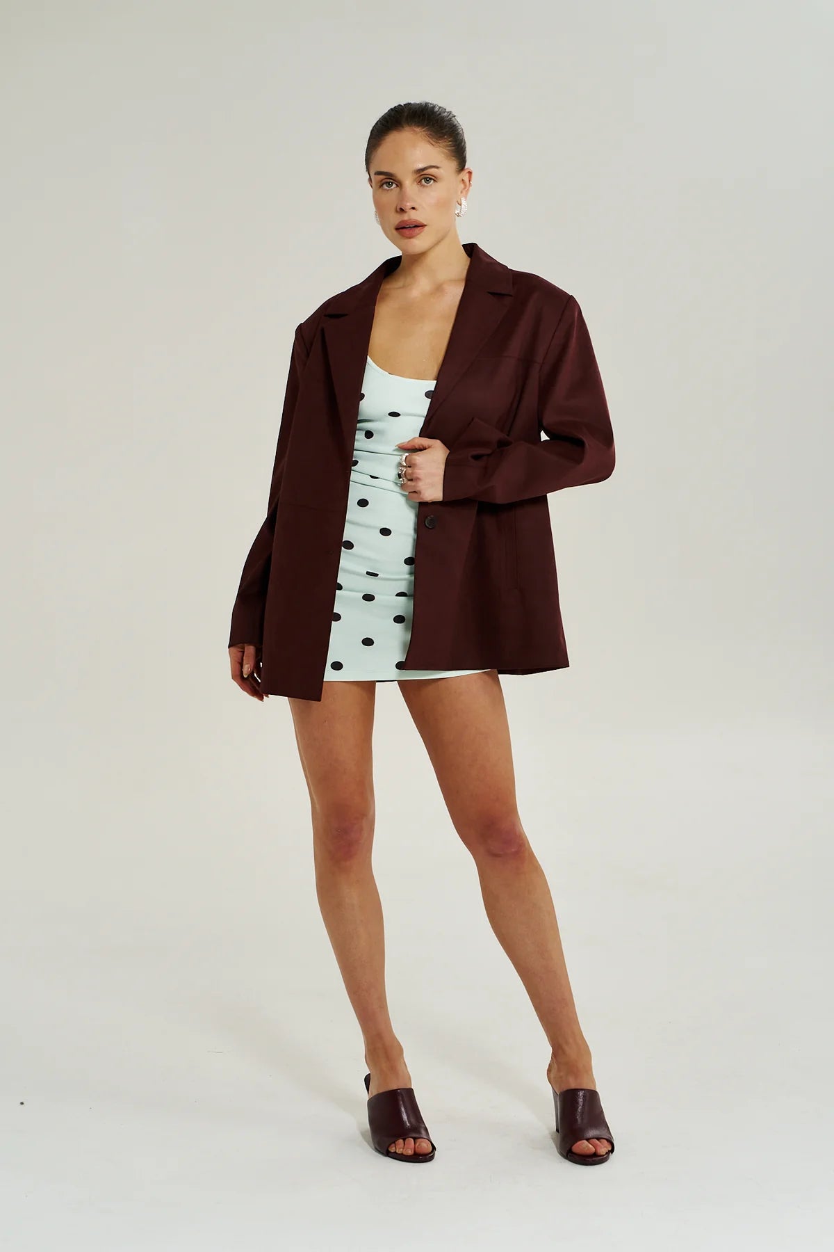 Summi Summi Vegan Suede Jacket | Syrah