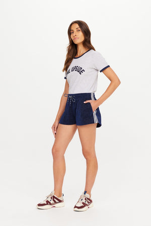 The Upside Galaxia Marcella Short | Navy