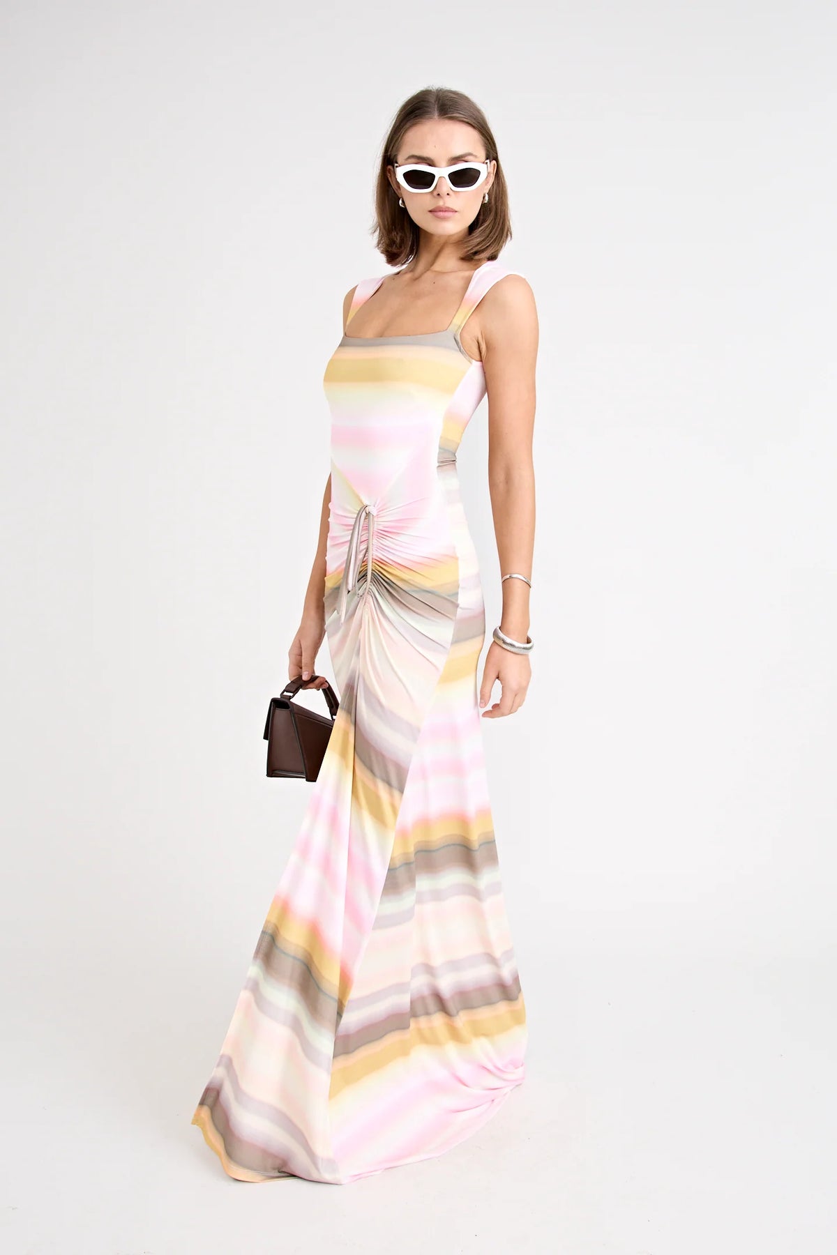 Pfeiffer The Elara Gown | Peach