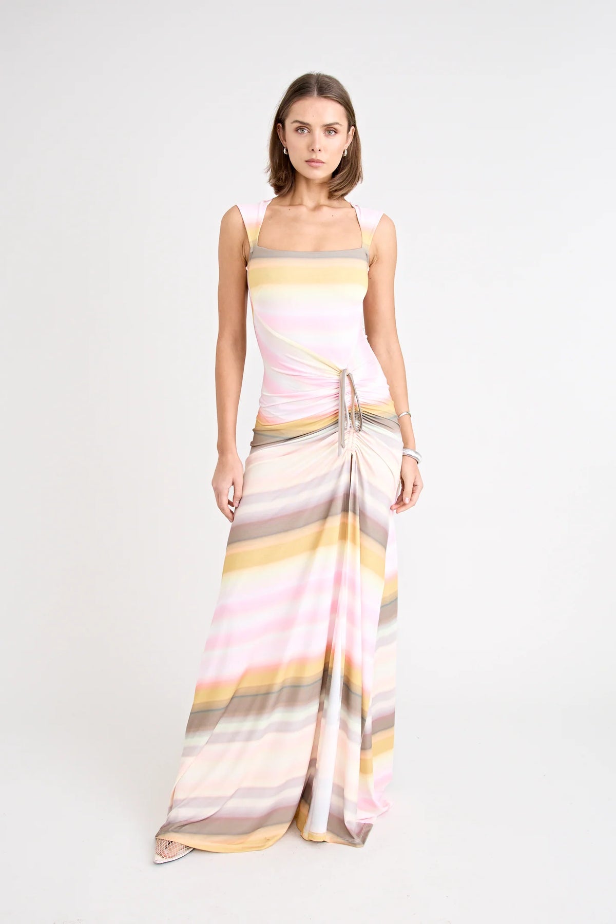 Pfeiffer The Elara Gown | Peach