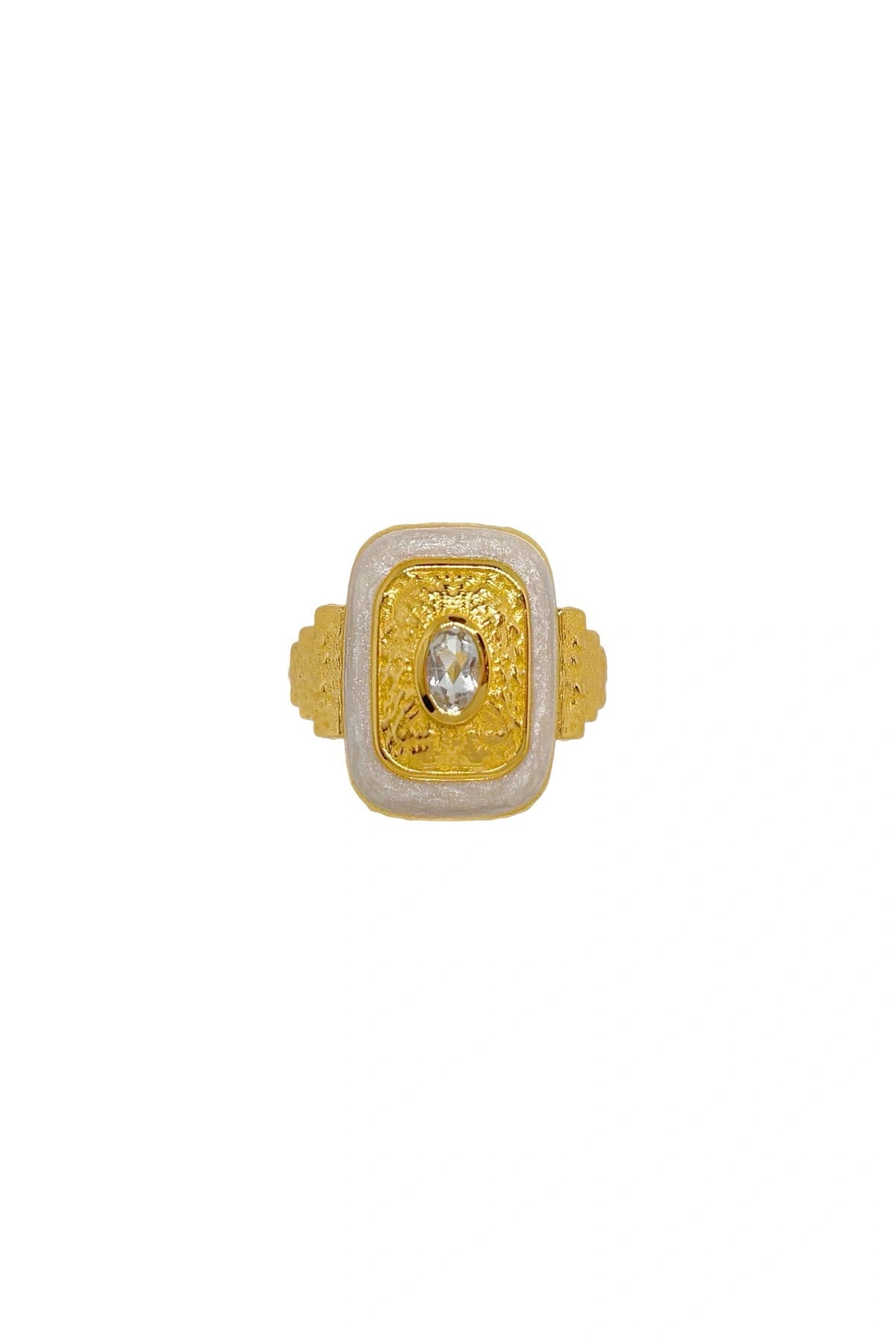 Mountain & Moon Diana Ring | Gold