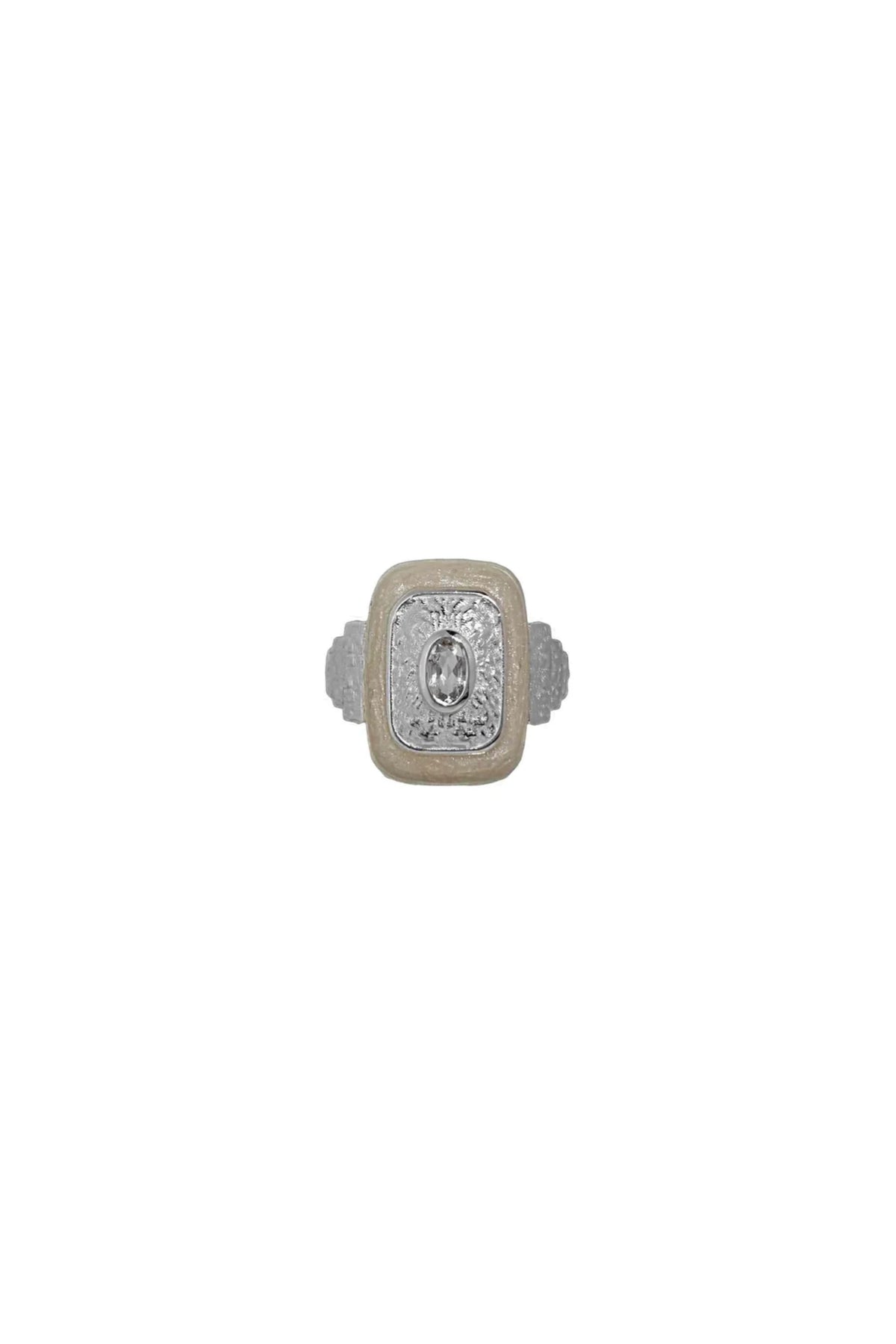 Mountain & Moon Diana Ring | Silver