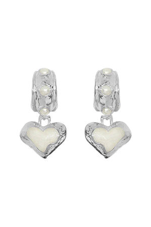 Mountain & Moon Elena Earrings | Silver