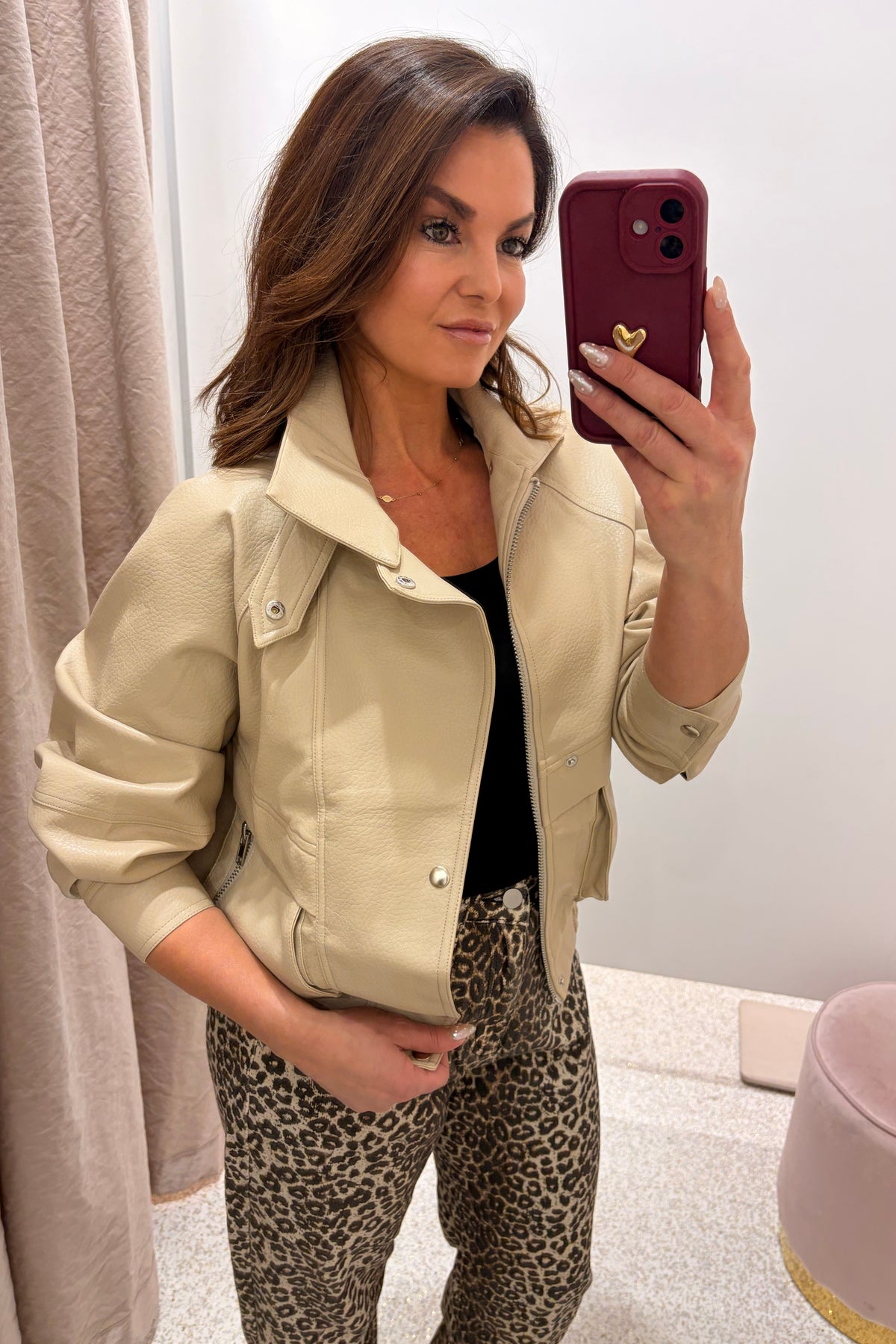 Madison The Label Nora Jacket | Bone
