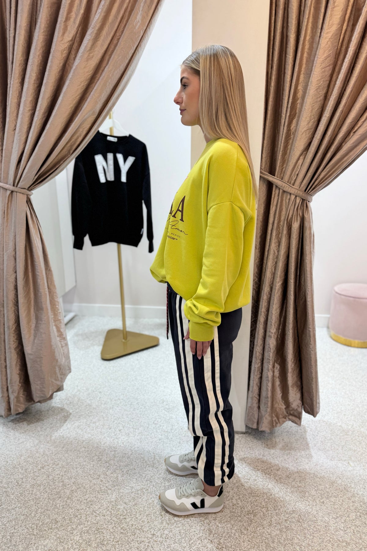 The Laundry Room Tequila Mi Amor Jumper | Vinatge Neon Yellow
