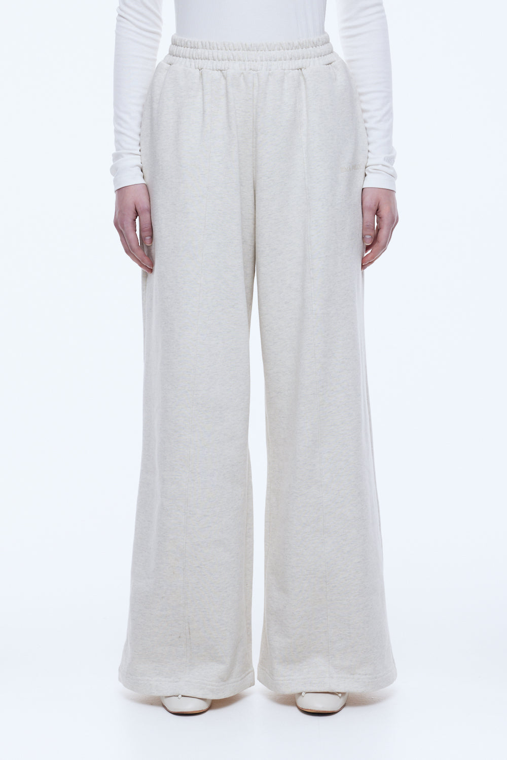 Ena Pelly Paris Terry Track Pant | Oat Marle