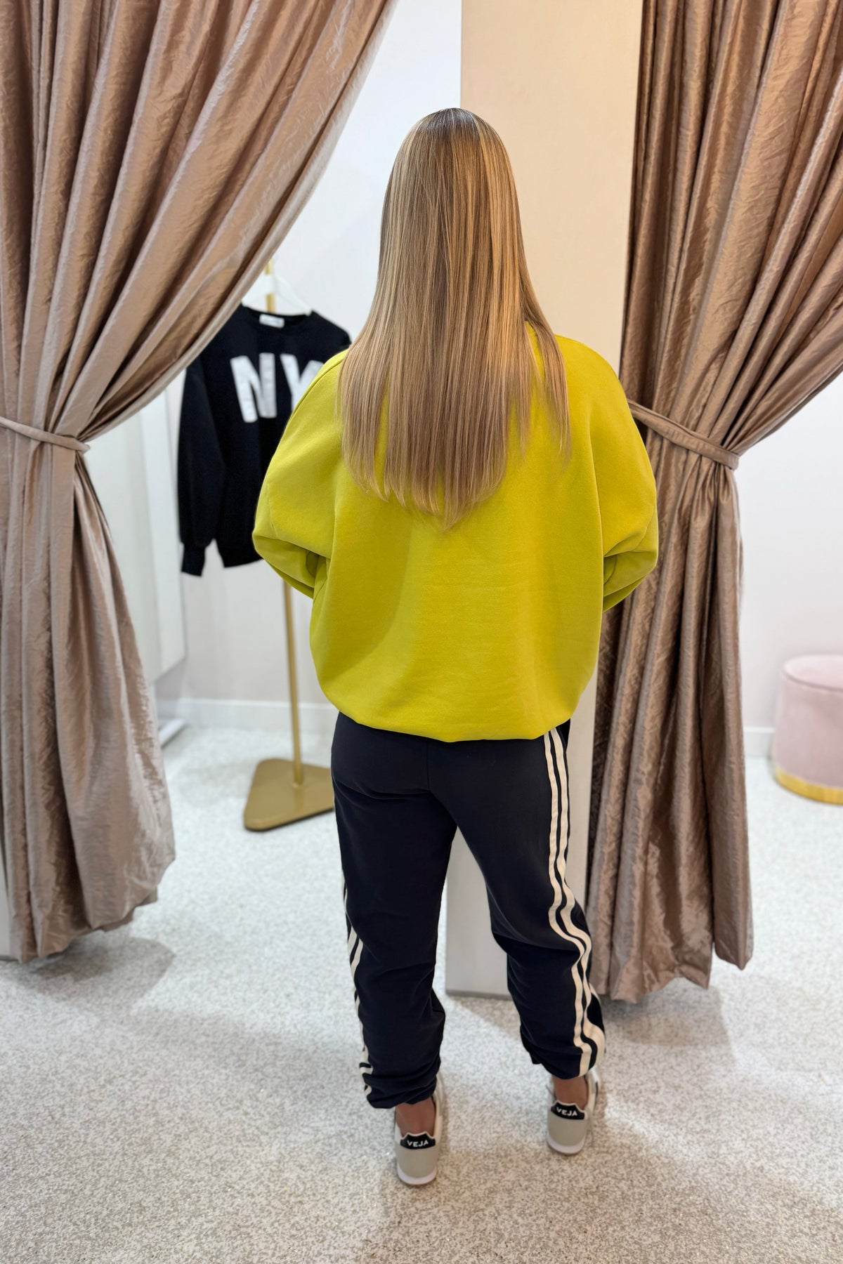The Laundry Room Tequila Mi Amor Jumper | Vinatge Neon Yellow