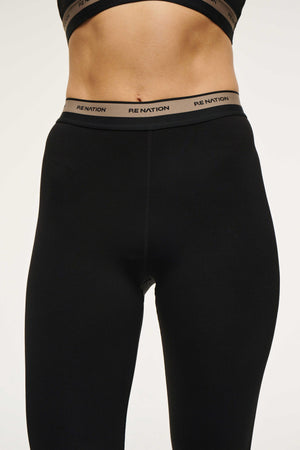 P.E Nation Avant Full Length Legging | Black