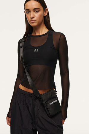 P.E Nation Homage Cross Body Bag | Black