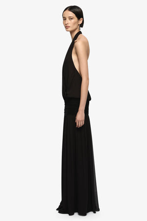 Bec + Bridge Jasmin V Maxi Dress | Black