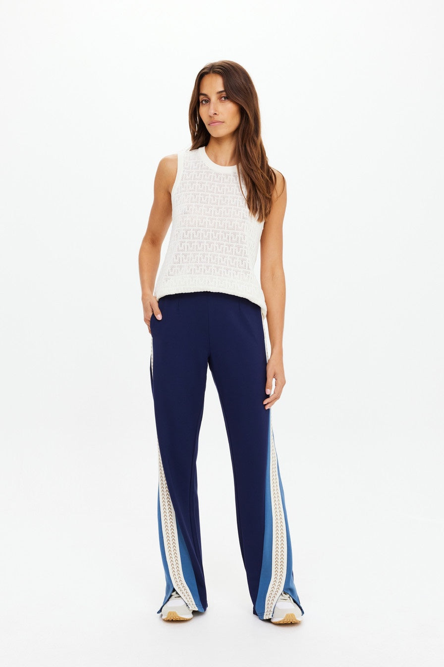 The Upside Petra Flare Pant | Navy