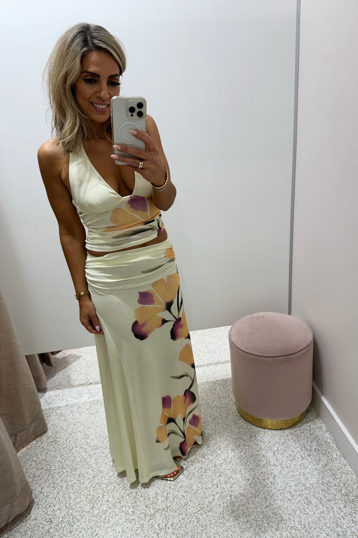 Sovere Studio Akanni Skirt | Golden