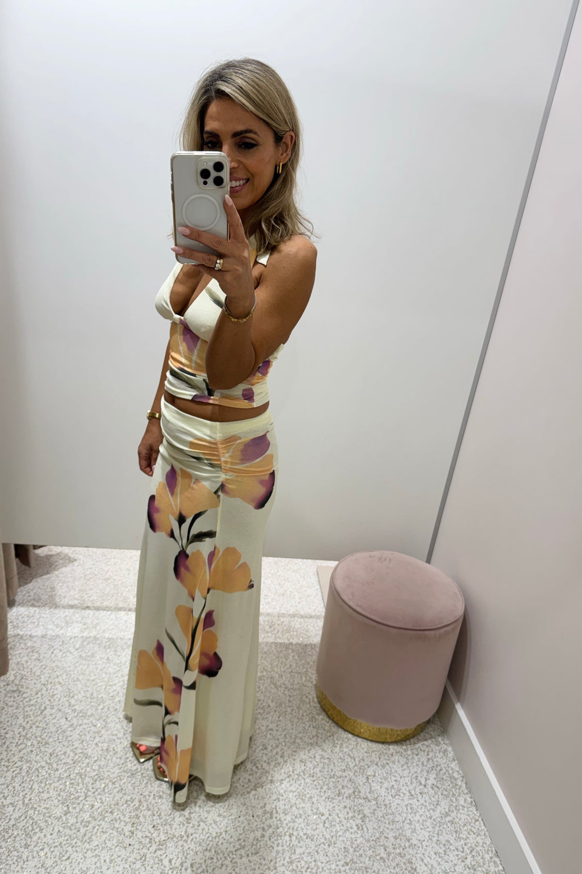 Sovere Studio Akanni Skirt | Golden