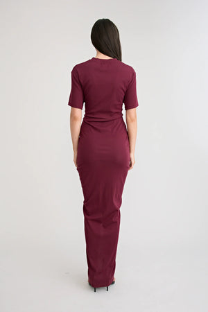 Pfeiffer The Niko Dress | Burgandy