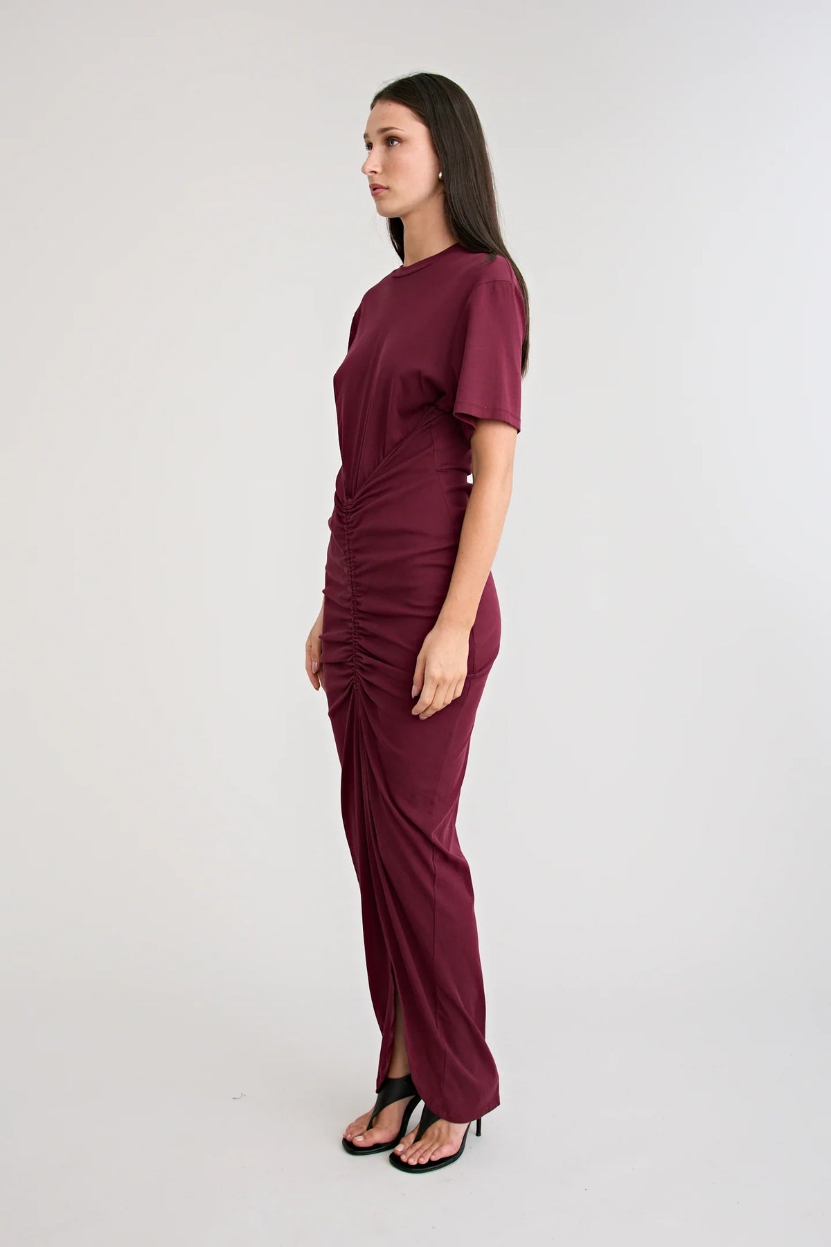 Pfeiffer The Niko Dress | Burgandy