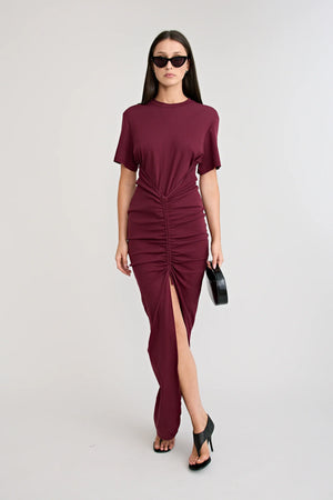 Pfeiffer The Niko Dress | Burgandy