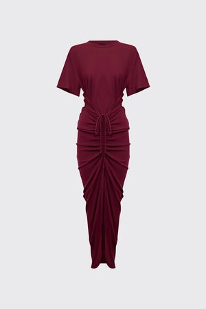 Pfeiffer The Niko Dress | Burgandy