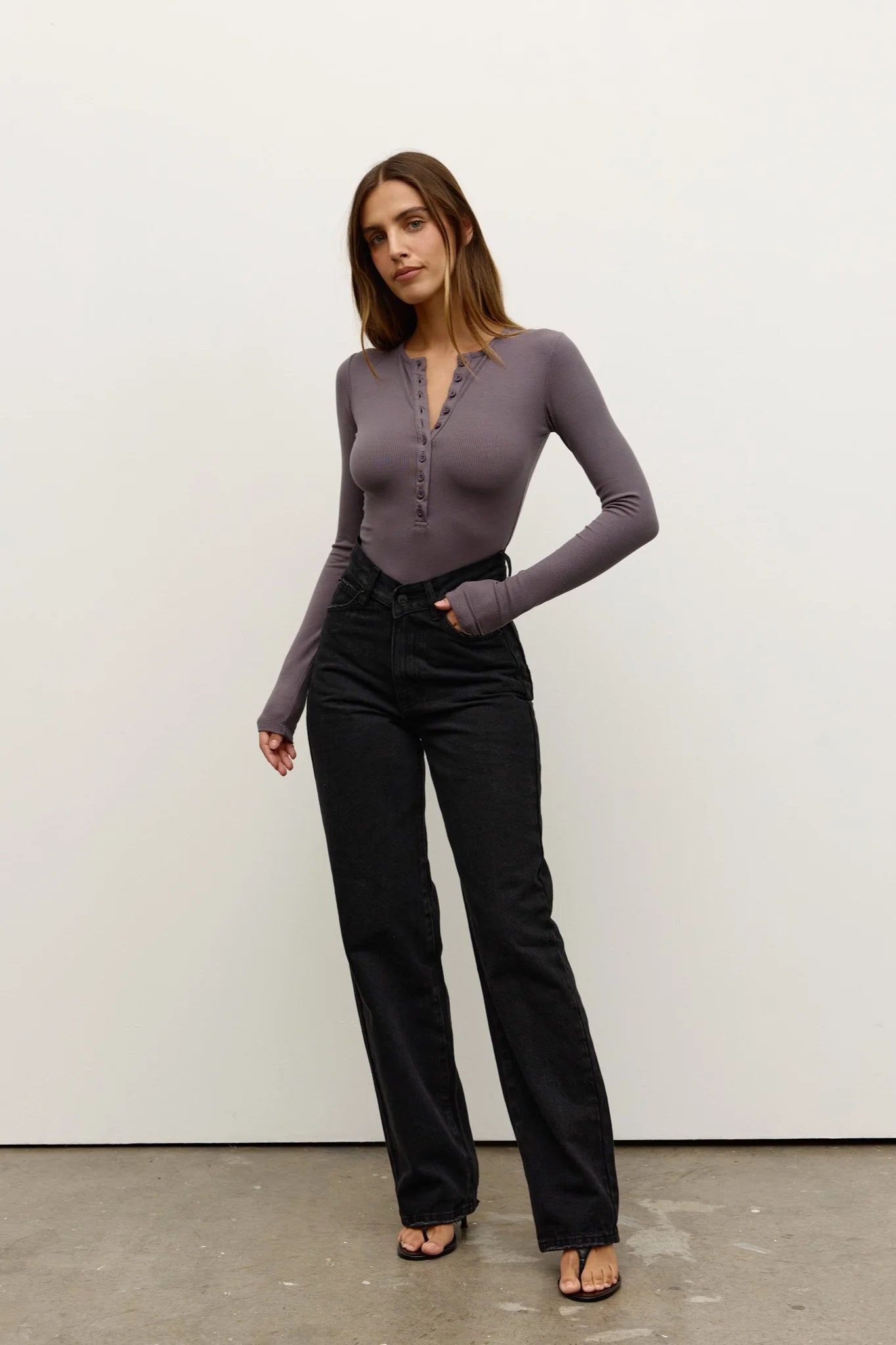 Bayse Brand Lara Bodysuit | Thunder