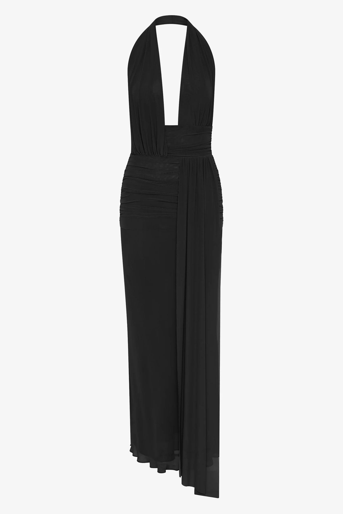 Bec + Bridge Cassis Drape Maxi Dress | Black
