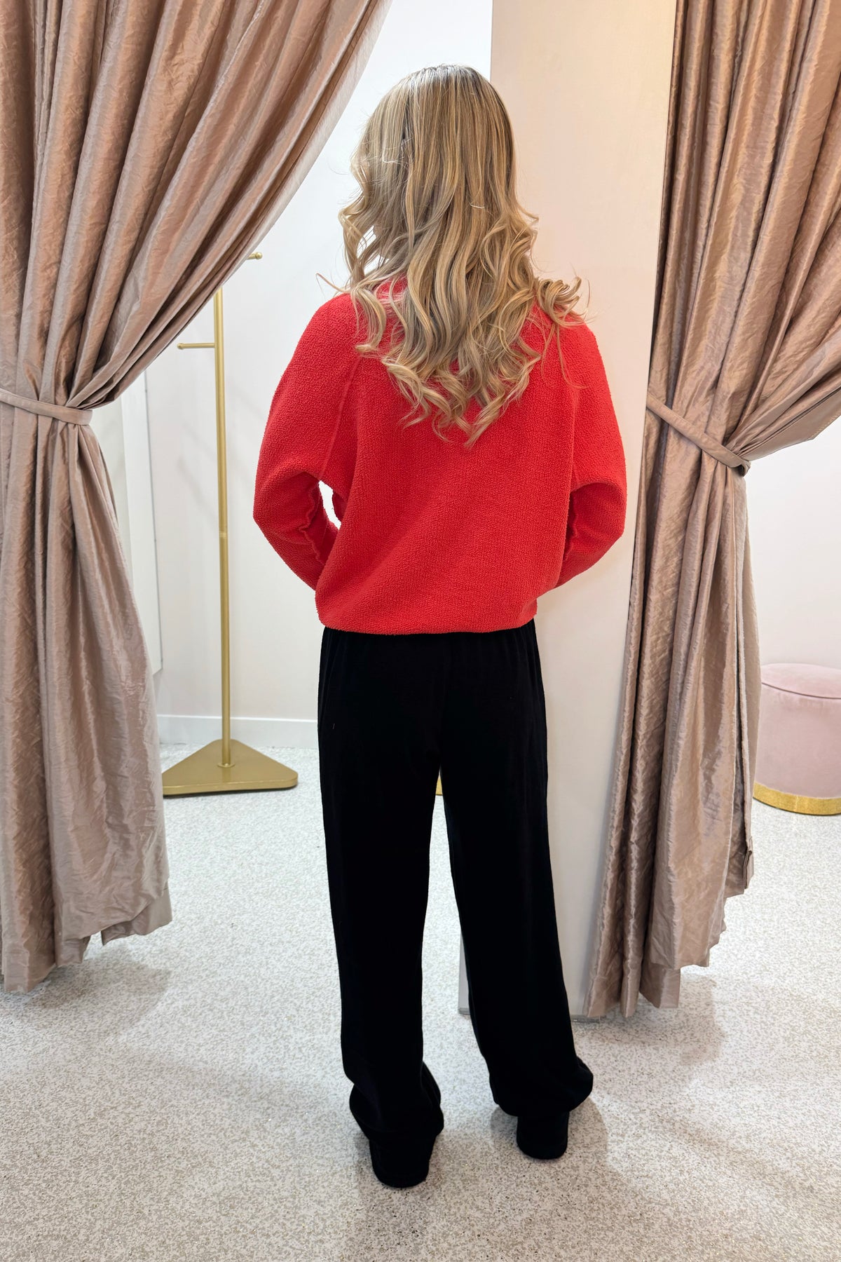 Perfect White Tee Ziggy Sweatshirt | Poppy Red