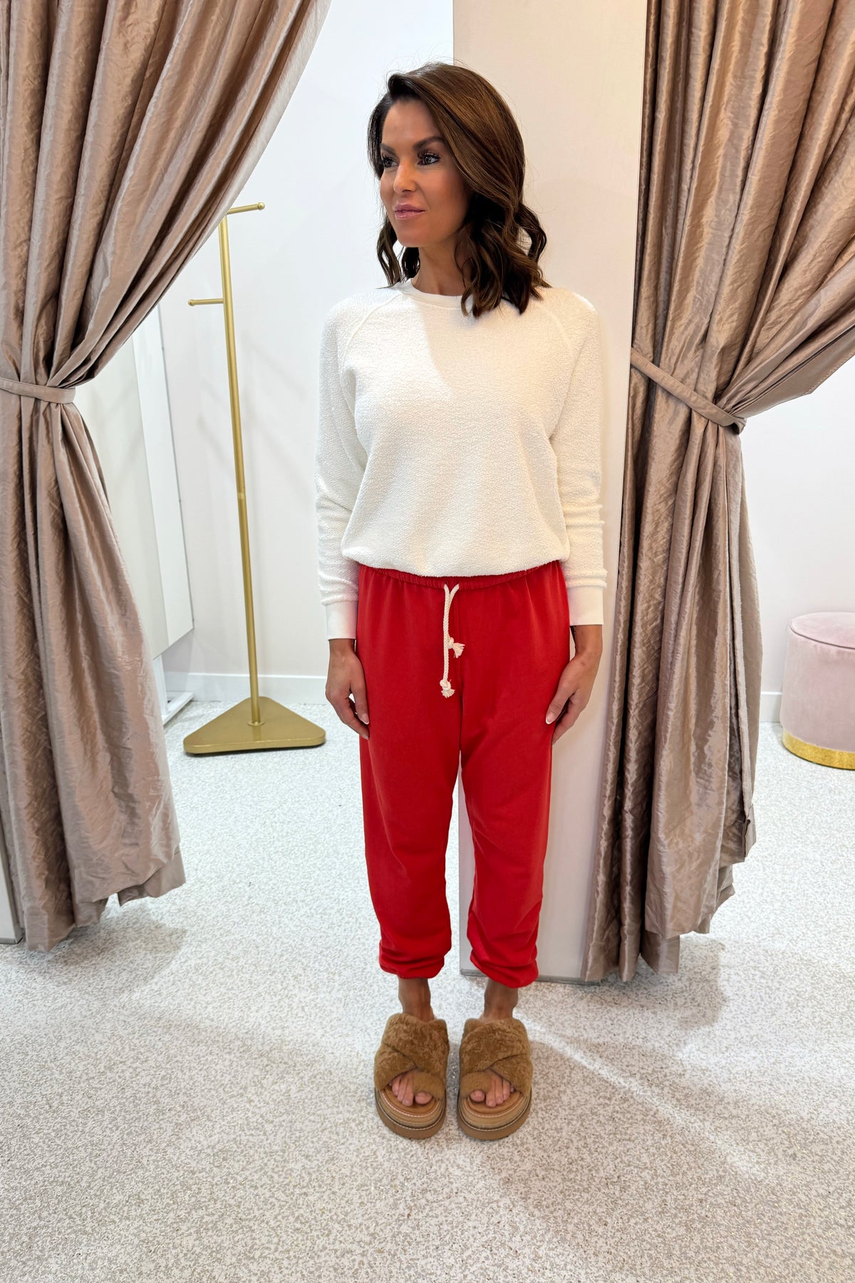 Perfect White Tee Ziggy Sweatshirt | Bright Ivory