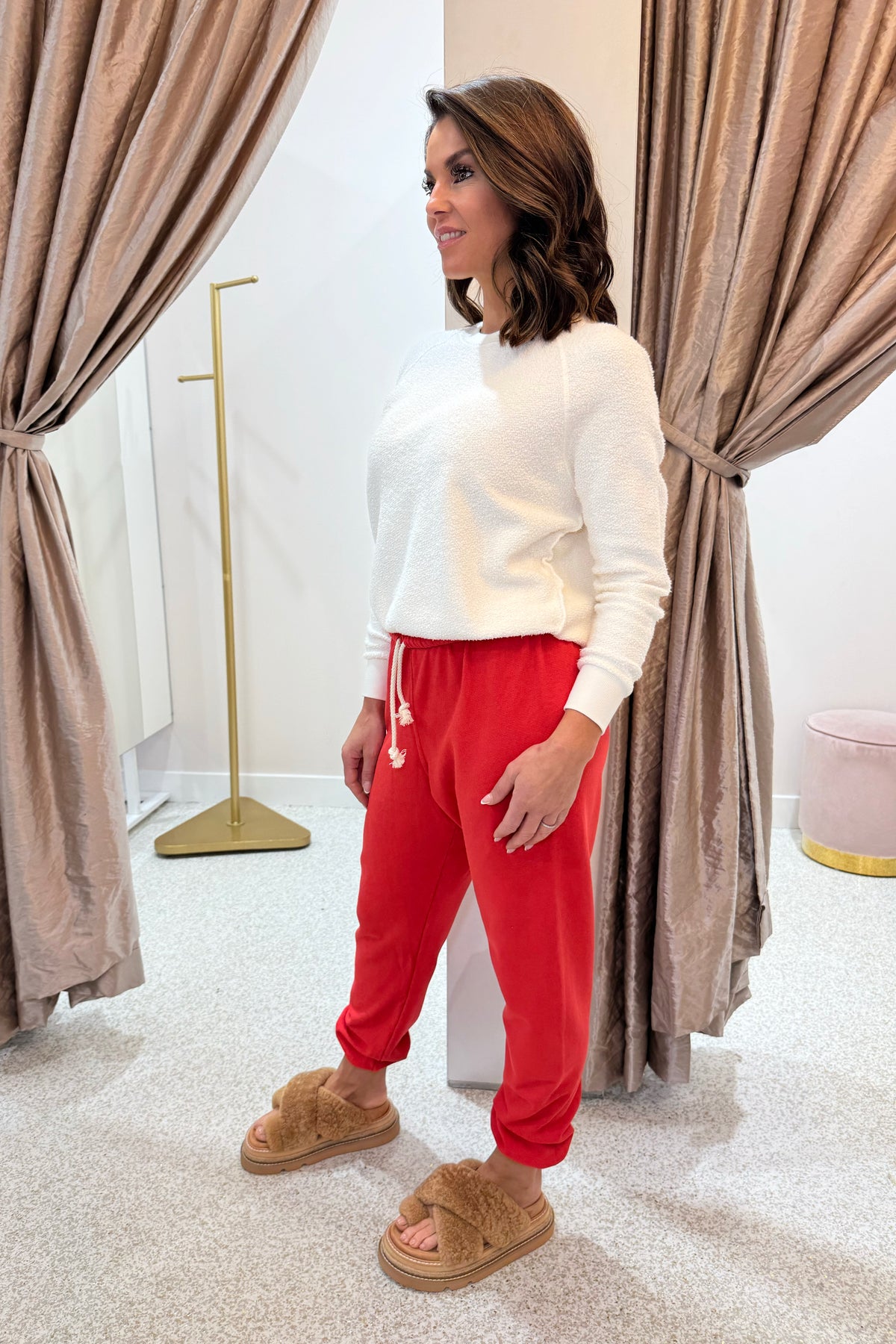 Perfect White Tee Ziggy Sweatshirt | Bright Ivory