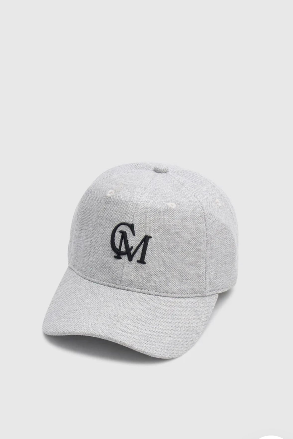 C&M Camilla & Marc Isolde Embroidered Logo Cap | Greymarle/Black