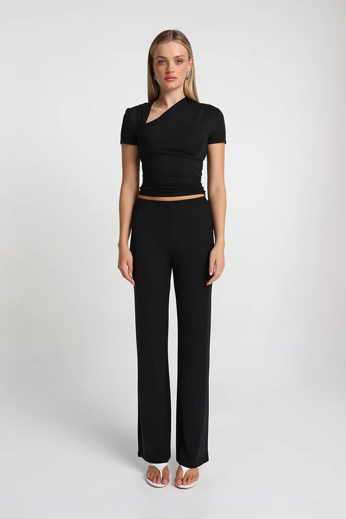 Madison The Label Juno Top | Black  || PRE-ORDER ETA 6/06/2026