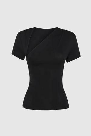 Madison The Label Juno Top | Black  || PRE-ORDER ETA 6/06/2026