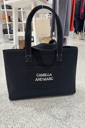 C&M Camilla & Marc Charlotte Shopping Tote | Black/White