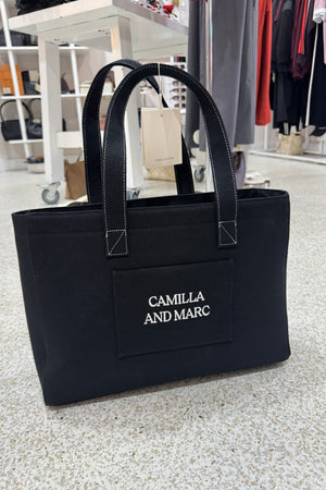 C&M Camilla & Marc Charlotte Shopping Tote | Black/White
