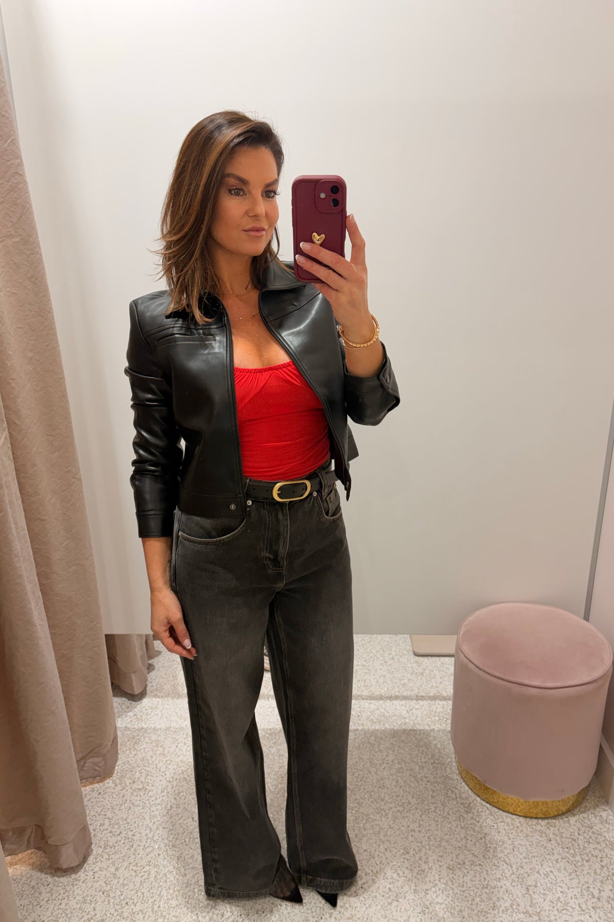 Bec + Bridge Saphira Cropped Jacket | Black