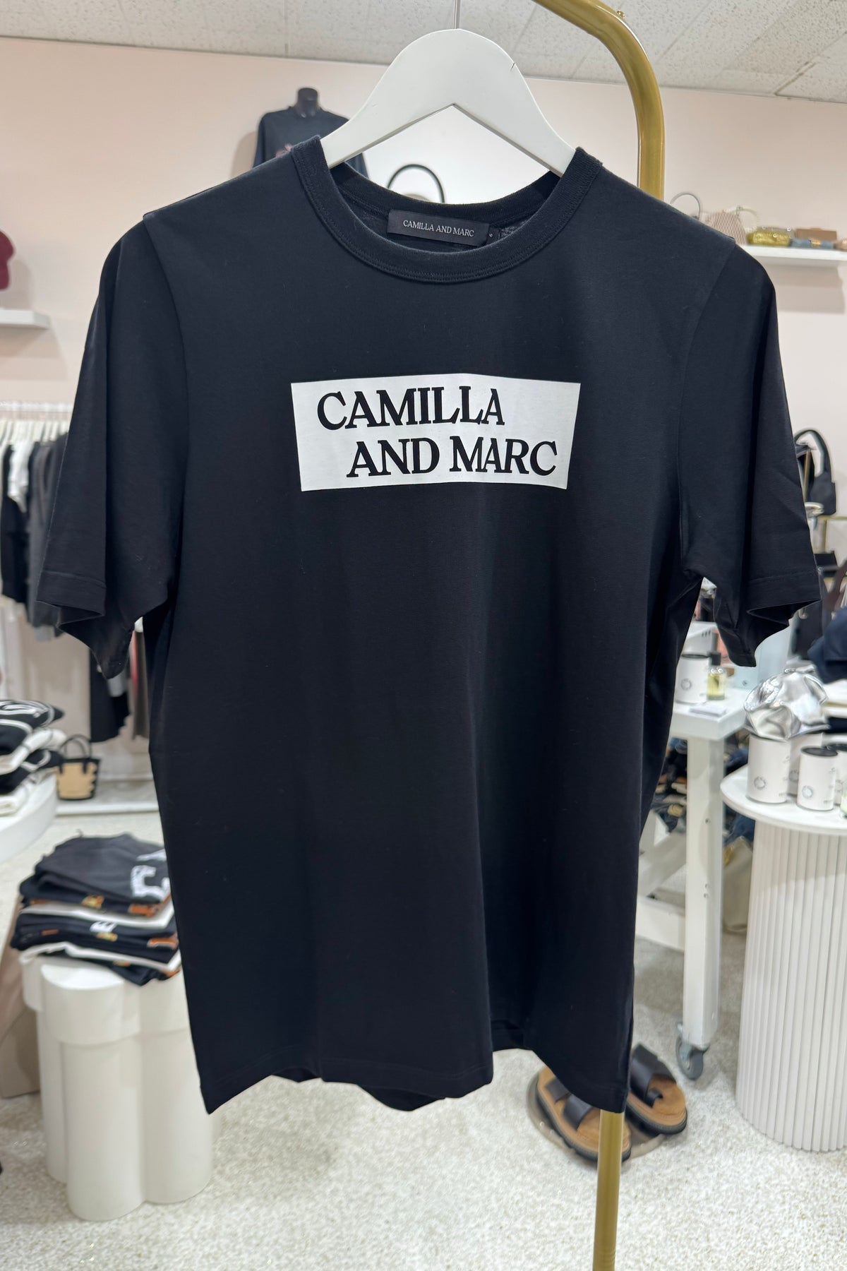 C&M Camilla & Marc Carmont Graphic Tee | Black/White