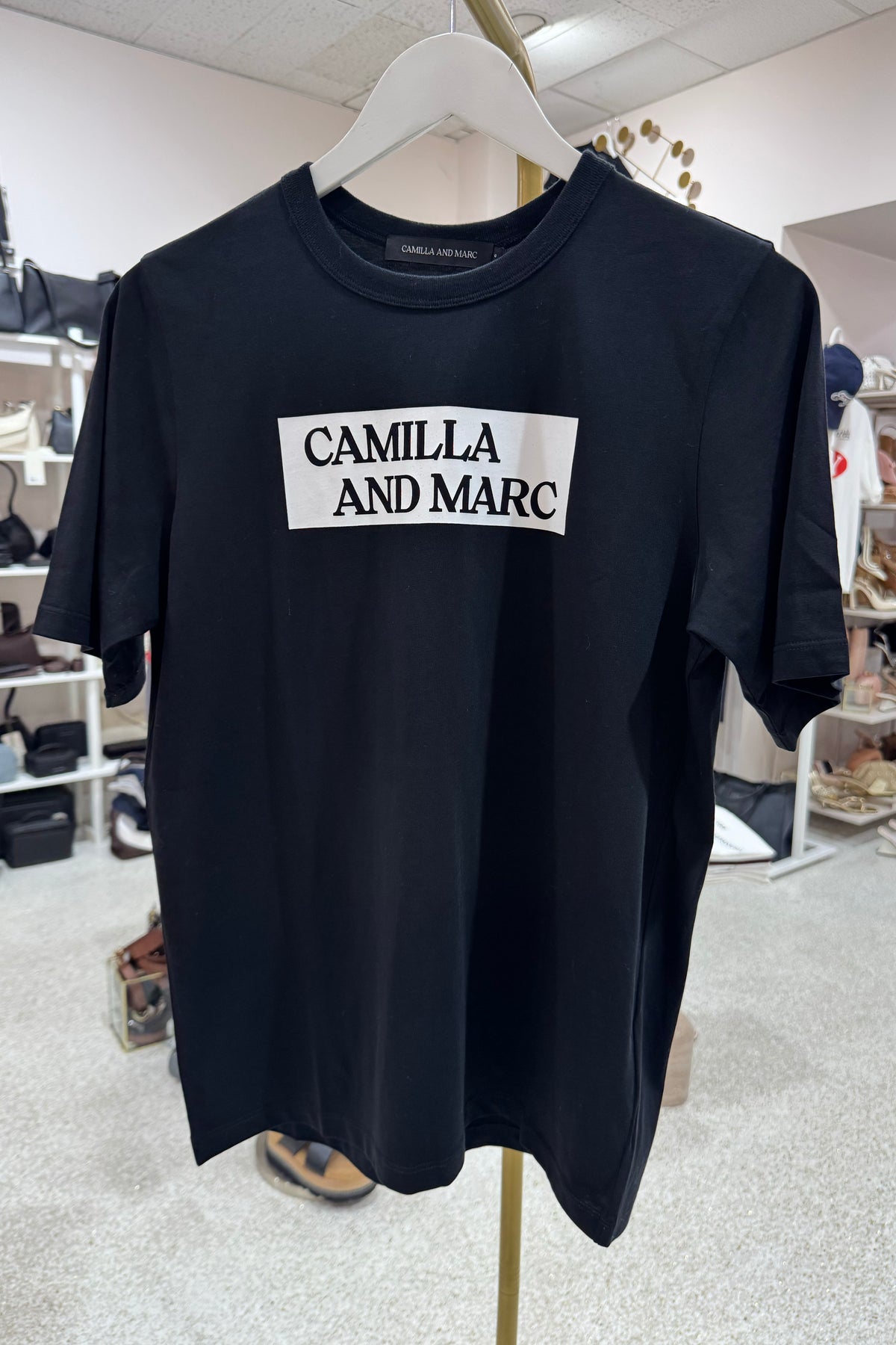 C&M Camilla & Marc Carmont Graphic Tee | Black/White