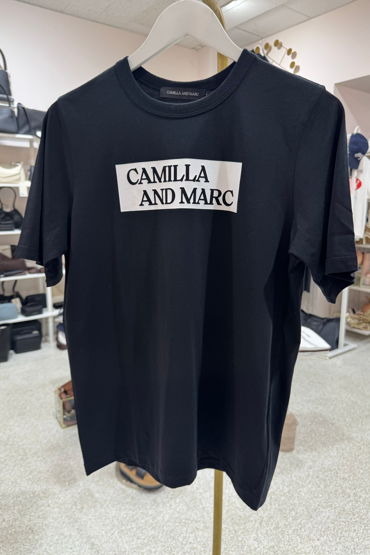 C&M Camilla & Marc Carmont Graphic Tee | Black/White