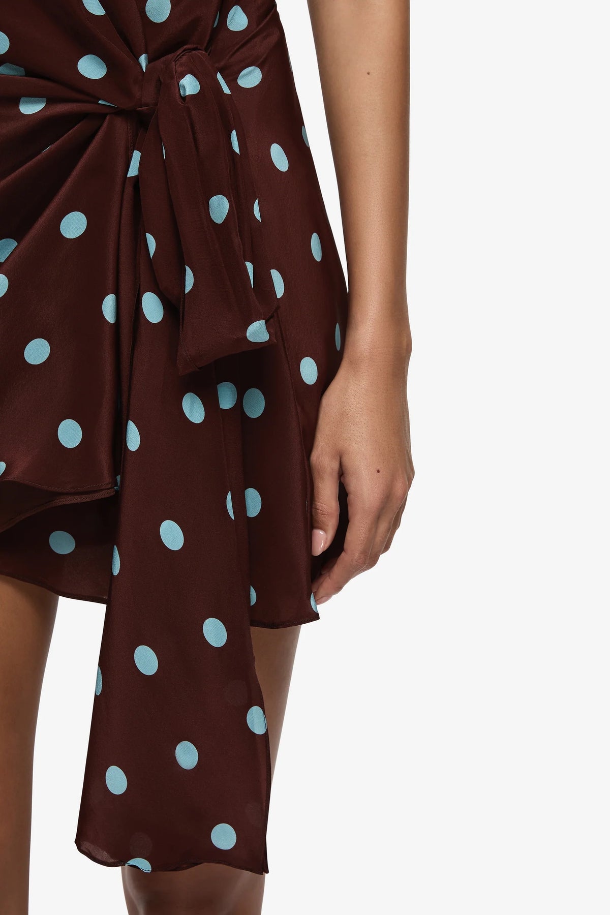 Bec + Bridge Mathilde Halter Mini Dress | Polka Dot