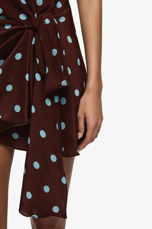 Bec + Bridge Mathilde Halter Mini Dress | Polka Dot