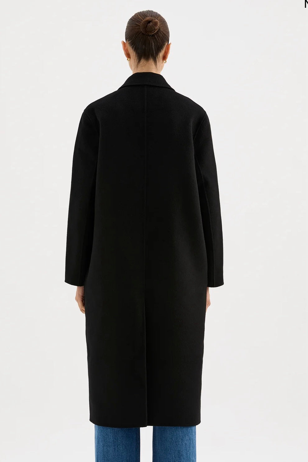 Nude Lucy Riley Wool Coat | Black