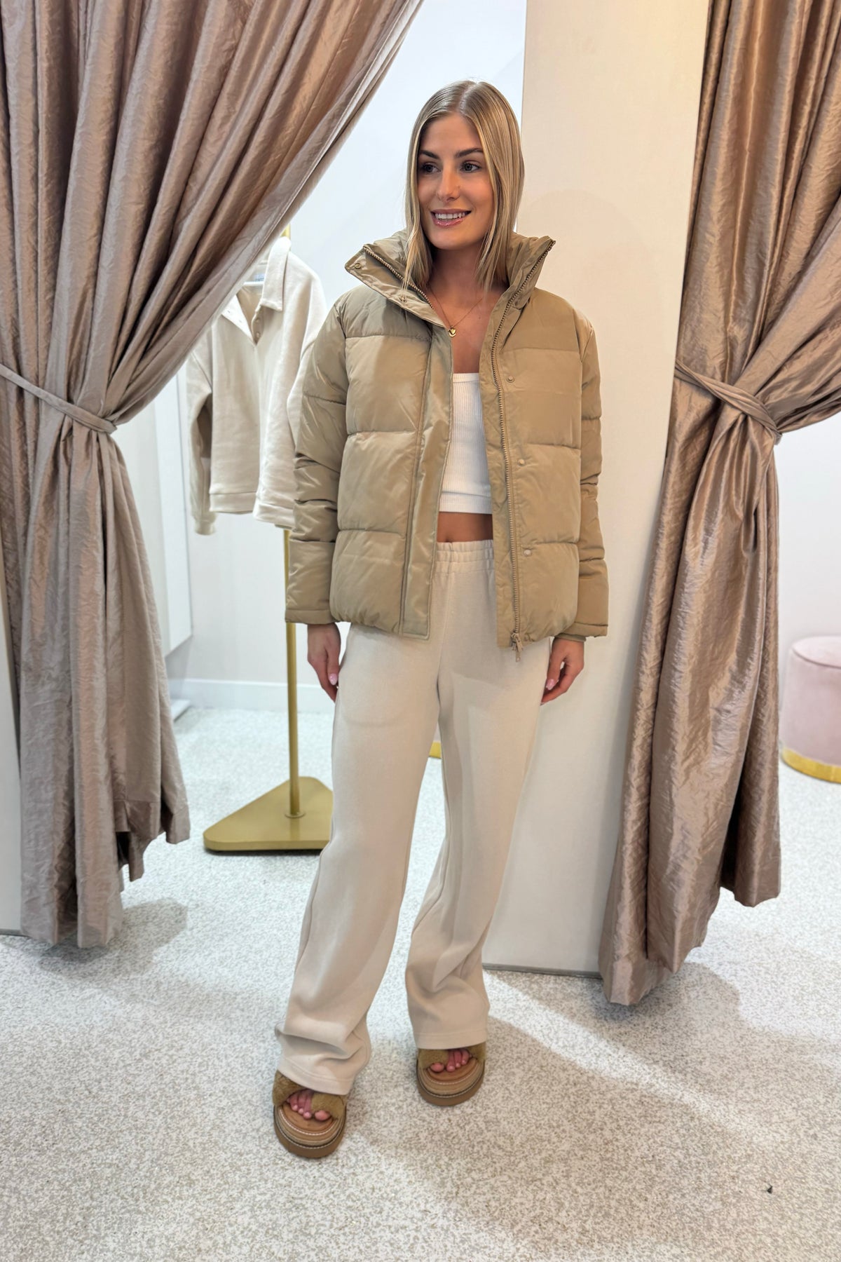 ORTC Montana Puffer Jacket | Biscotti