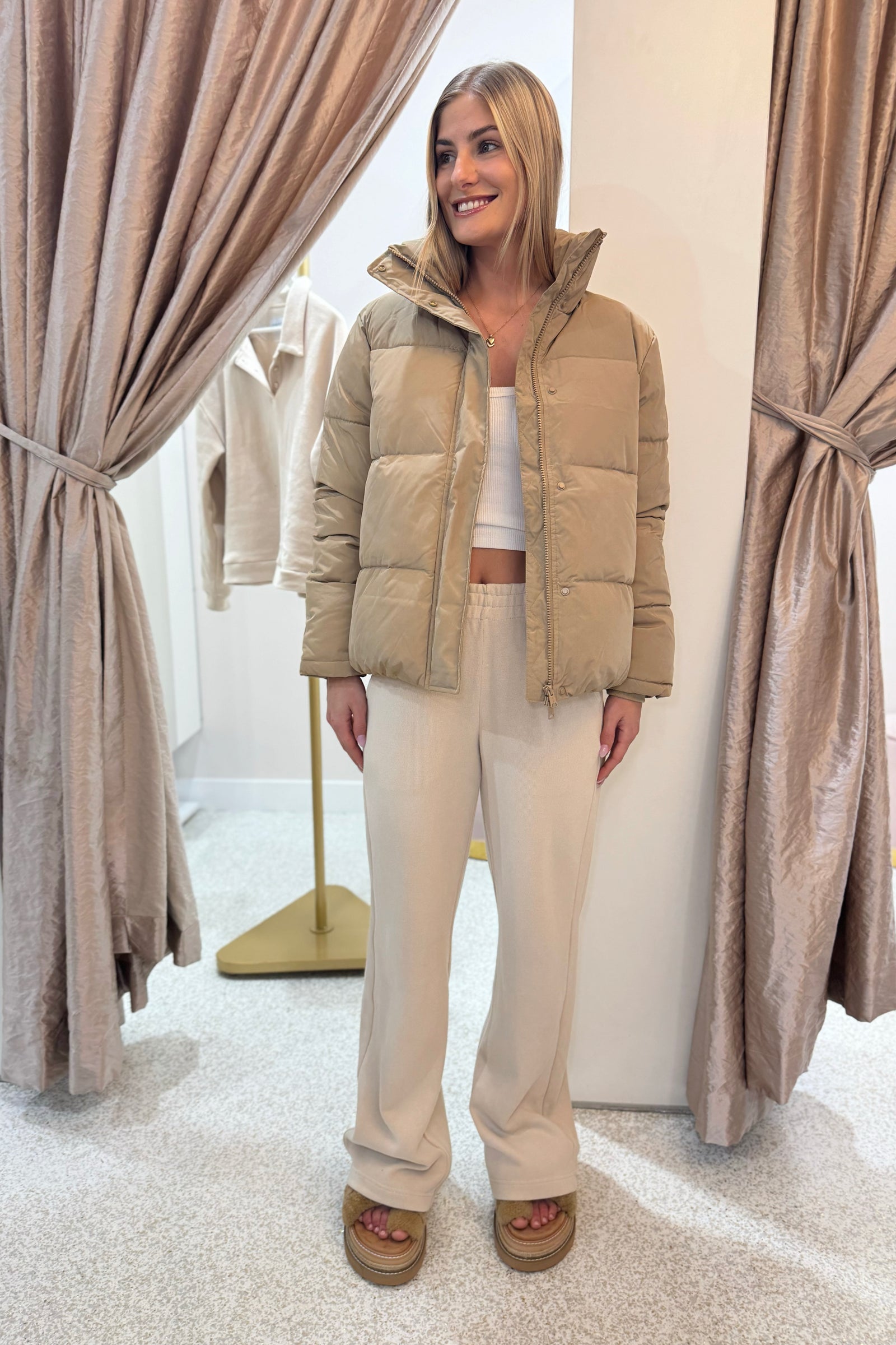 ORTC Montana Puffer Jacket | Biscotti