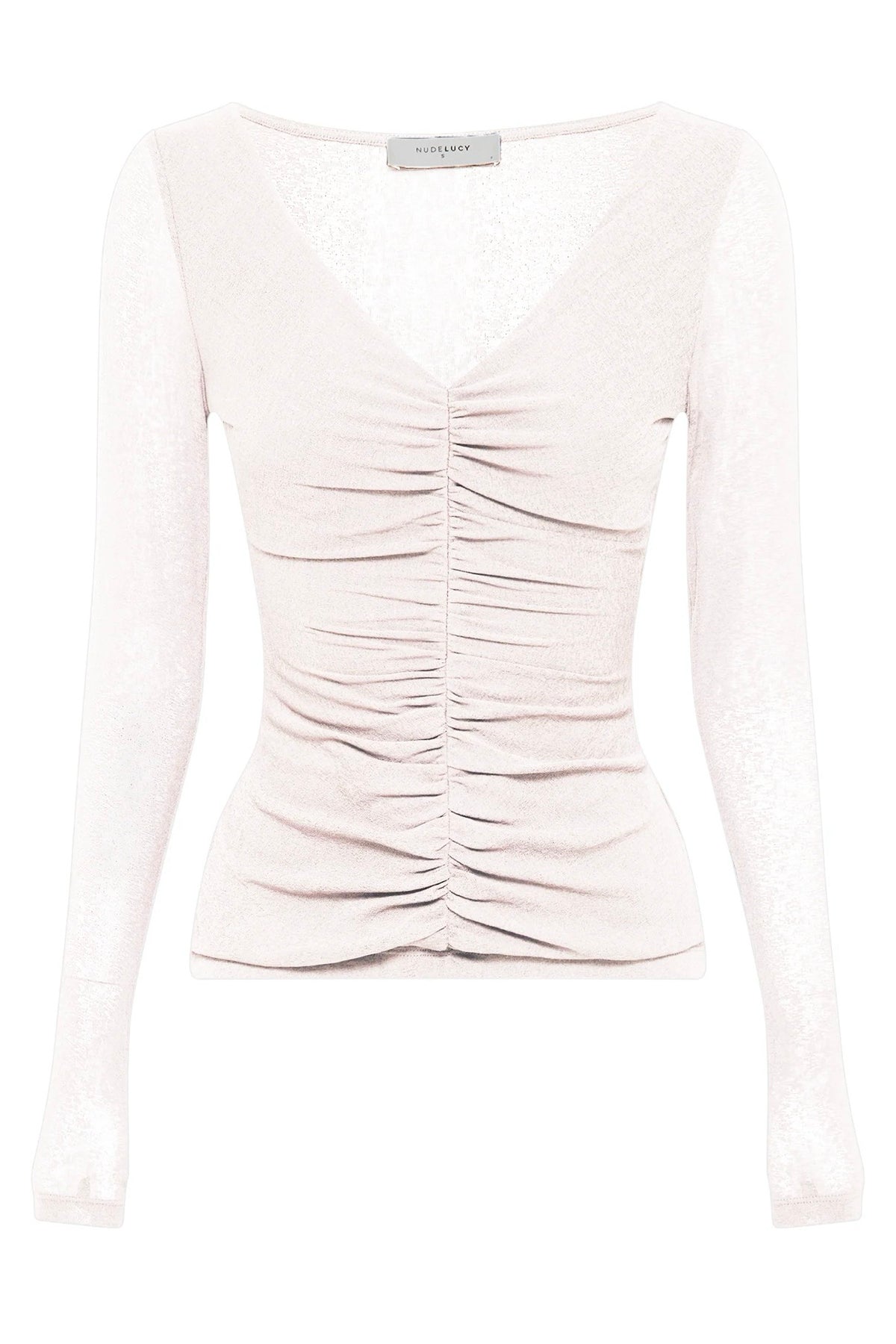 Nude Lucy Gigi Mesh Top | Salt