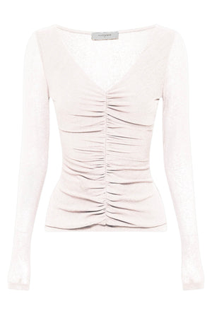 Nude Lucy Gigi Mesh Top | Salt