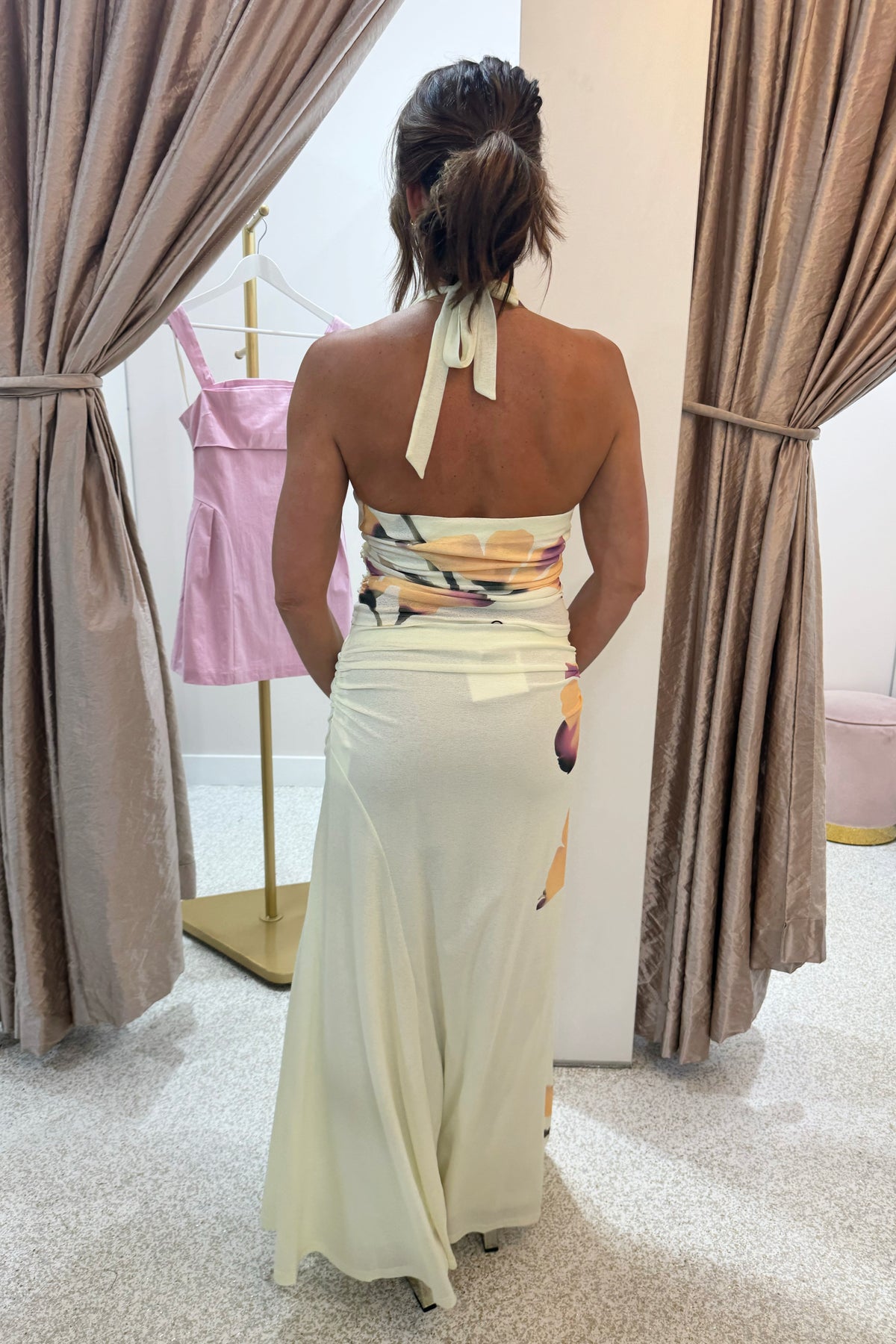 Sovere Studio Akanni Skirt | Golden