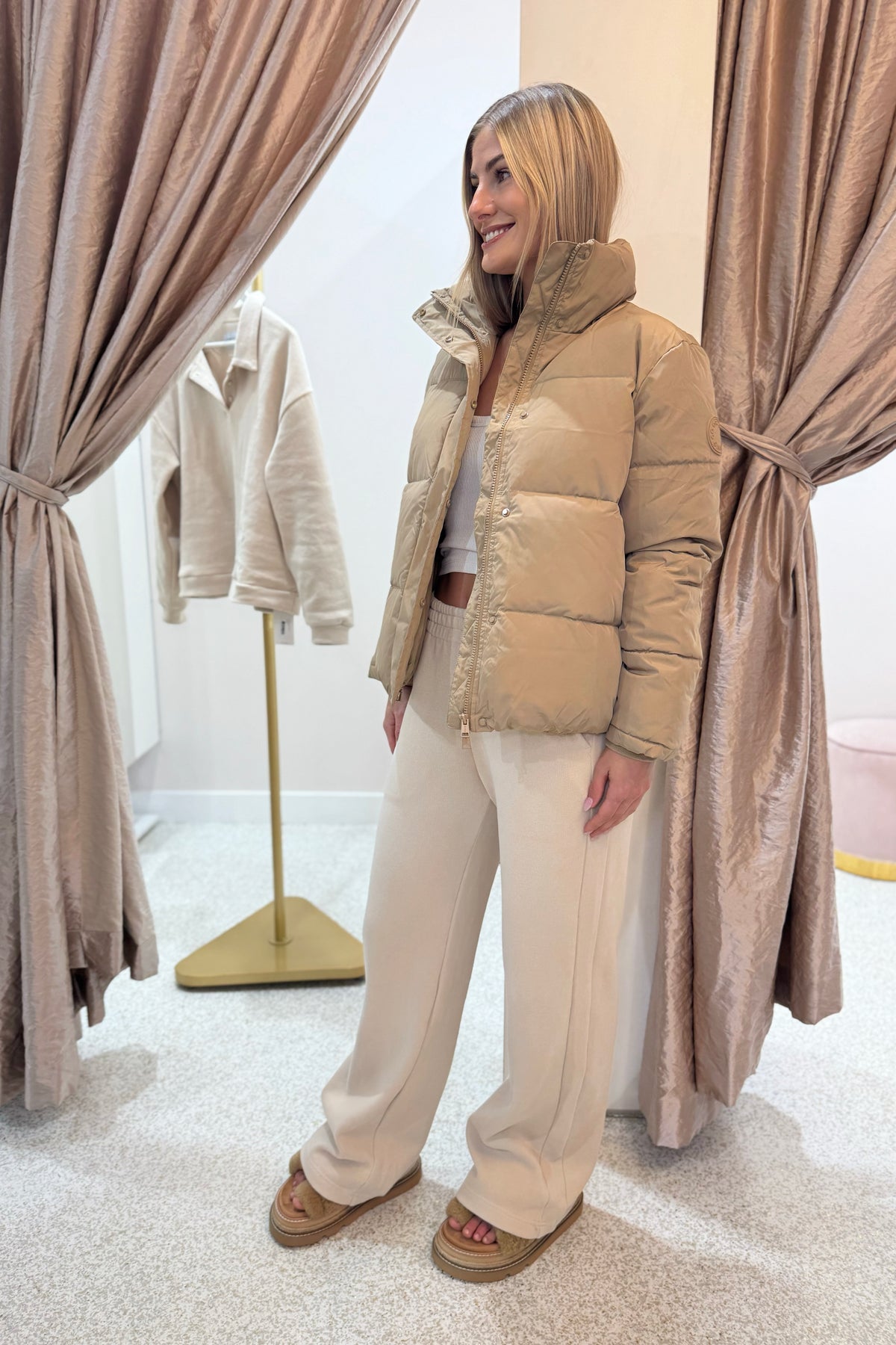 ORTC Montana Puffer Jacket | Biscotti