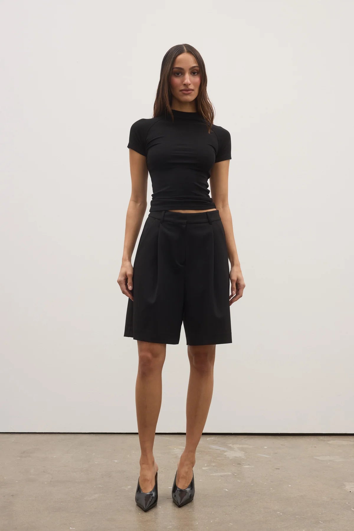 Bayse Brand Mika Short | Black