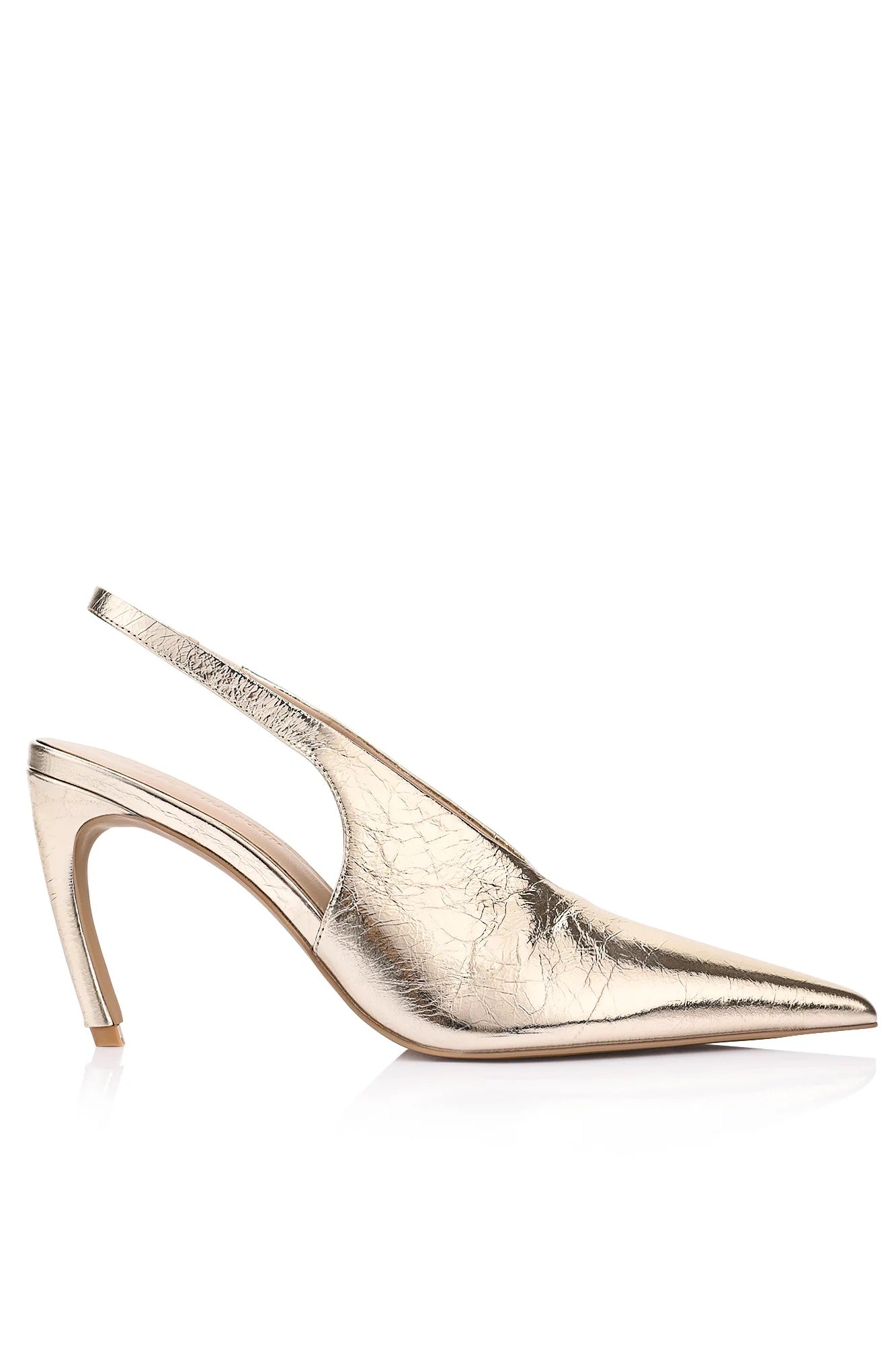 Lana Wilkinson Rochelle Slingback Heel | Champagne Gold || PRE-ORDER ETA 25/06/2026